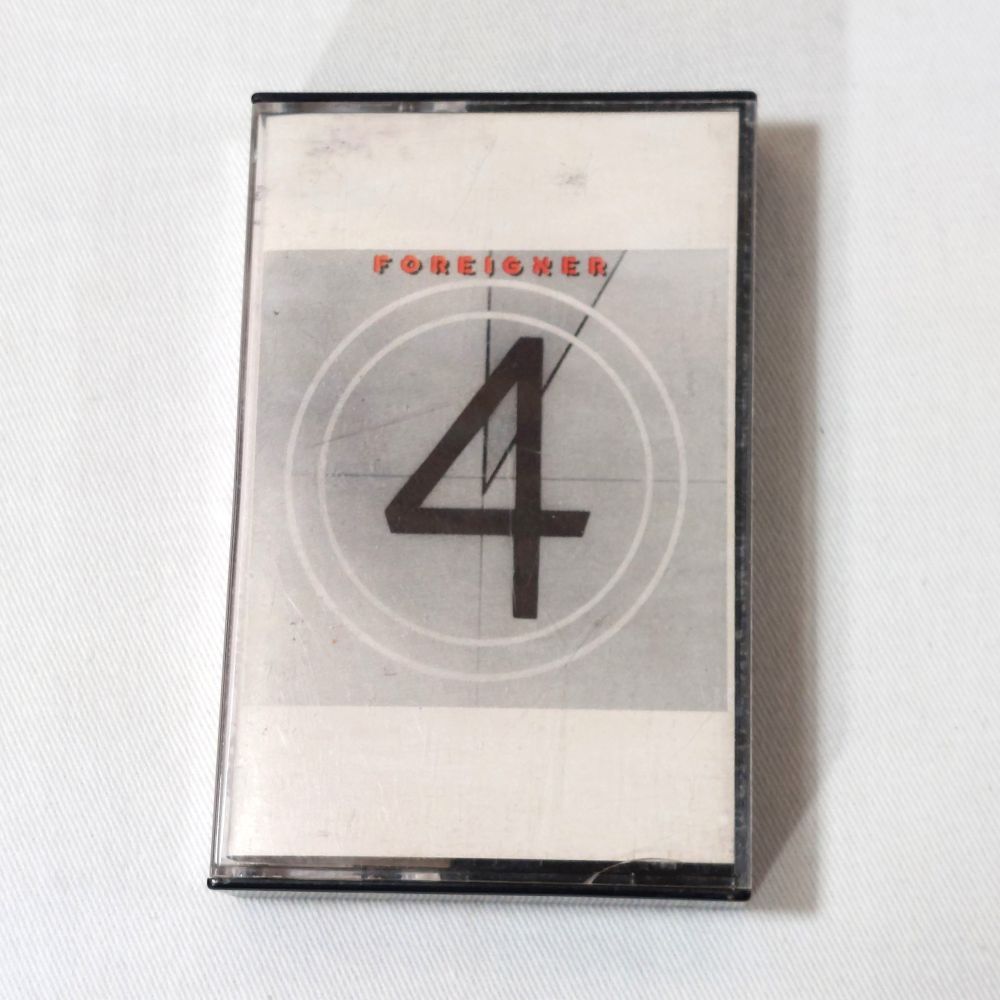 Foreigner 4 Music Cassette Vintage