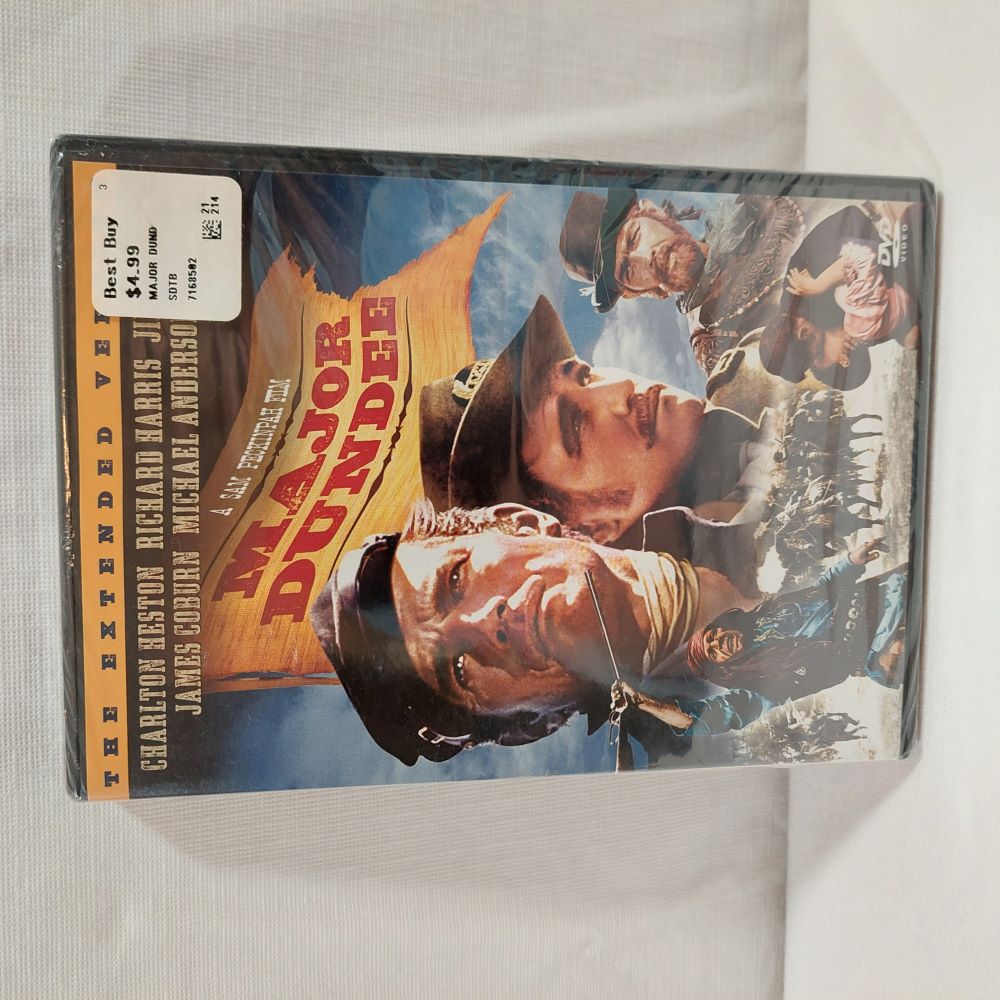 Major Dundee The Extended Version on DVD