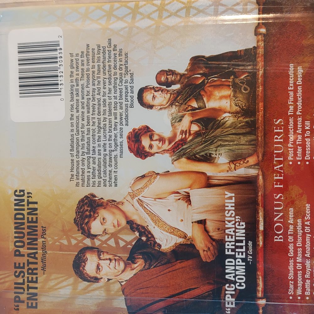 Spartacus: Gods of the Arena, The Complete Collection with Bonus Features