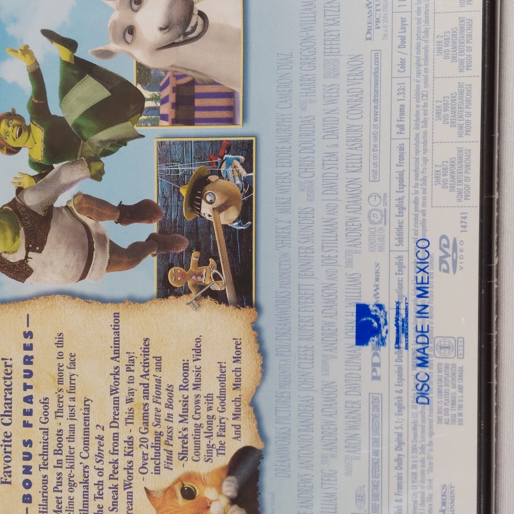 DreamWorks Shrek 2 Far Far Away DVD Video 2004