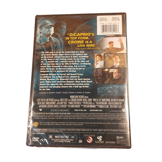 Body of Lies Widescreen Edition DVD Video
