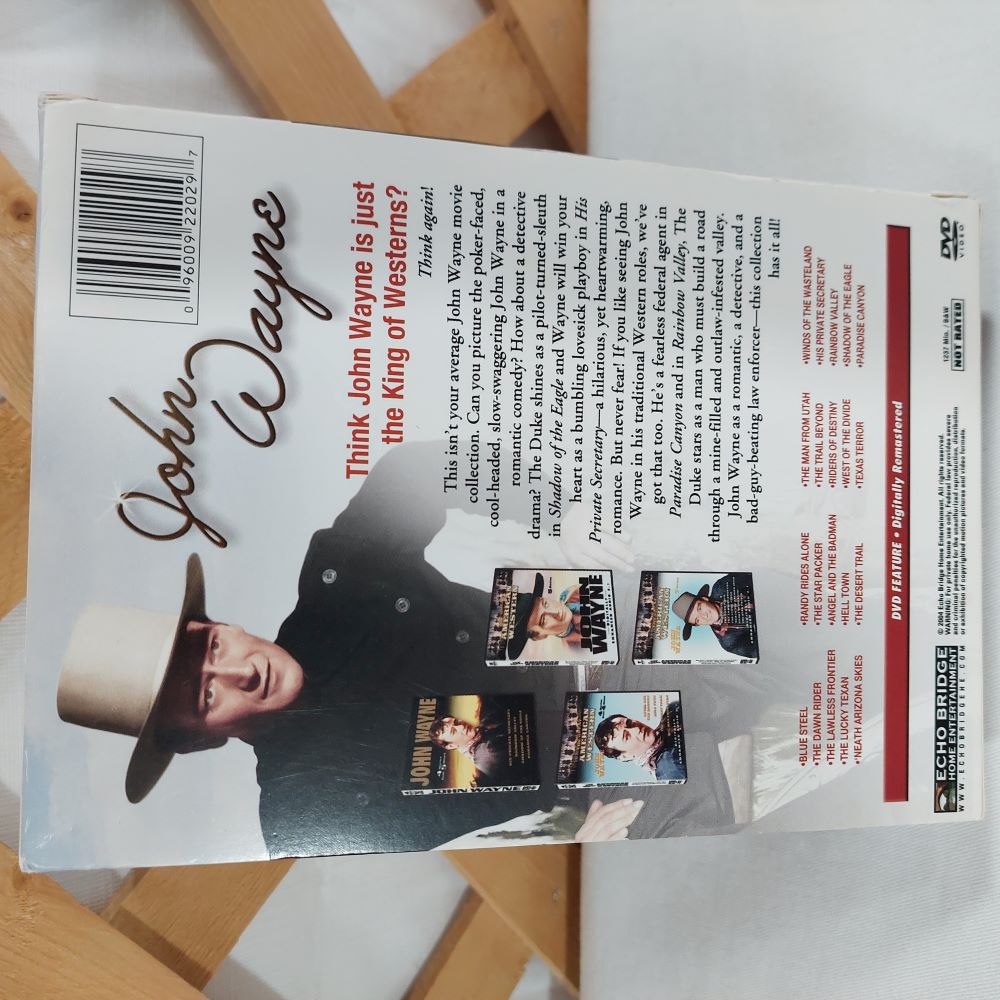 John Wayne 4 DVD Video Set - 20 Movies
