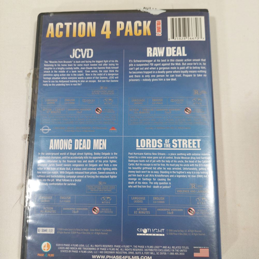 Phase 4 Films Action 4 Pack Volume 1