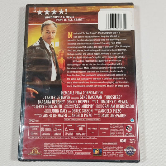 Hoosiers - Movie on DVD