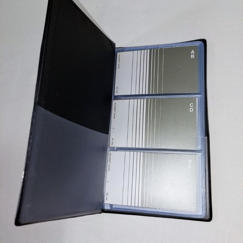 Rolodex Business Card Book