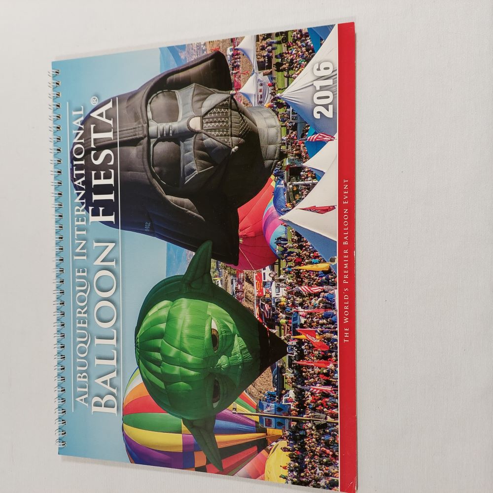 2016 Calendar Albuquerque International Balloon Fiesta