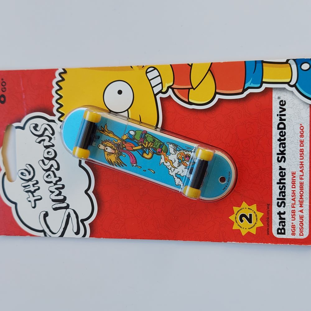 The Simpsons Bart Slasher SkateDrive 8 GB USB Flash Drive