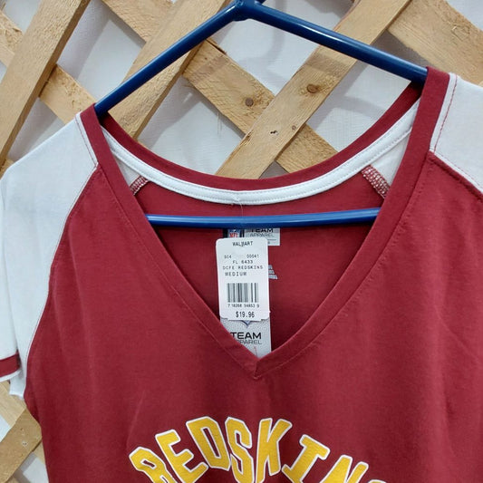NFL Team Apparel Redskins T-Shirt Women's Size Medium