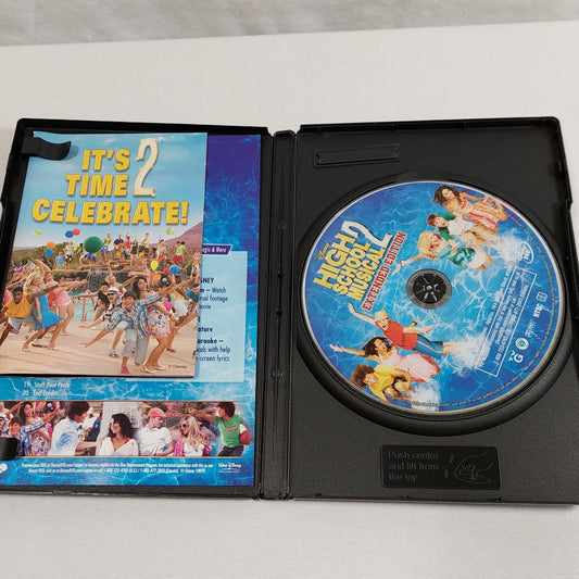 Disney High School Musical 2 Extended Edition Movie DVD