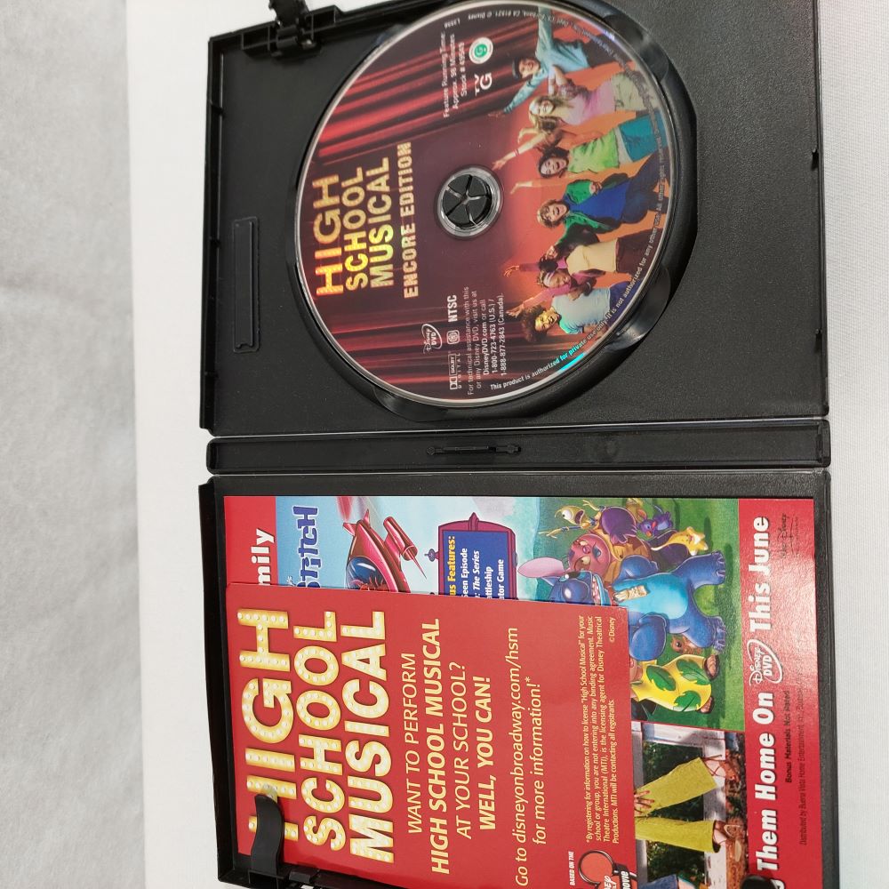 Disney High School Musical Encore Edition Movie DVD