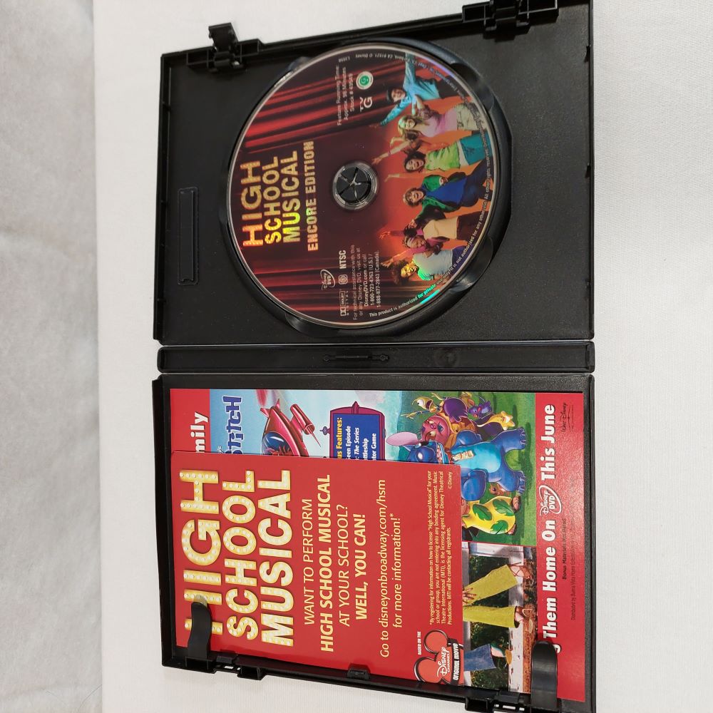 Disney High School Musical Encore Edition Movie DVD