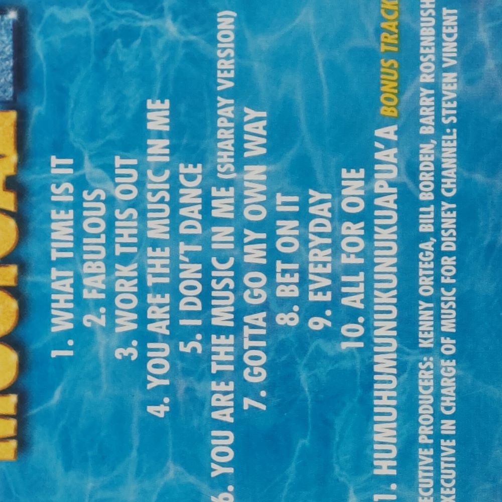 Disney High School Musical 2 Soundtrack 2007