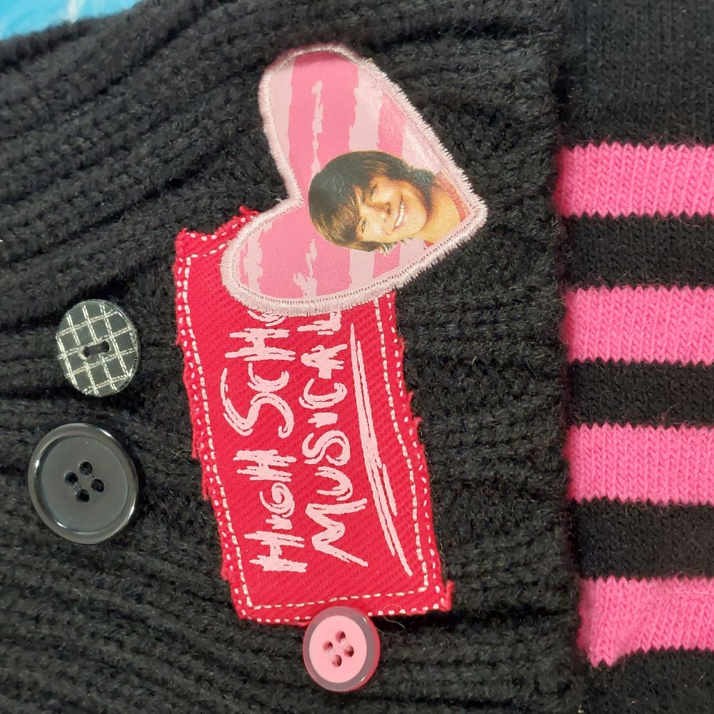Disney High School Musical Knit Set Hat & Fingerless Gloves