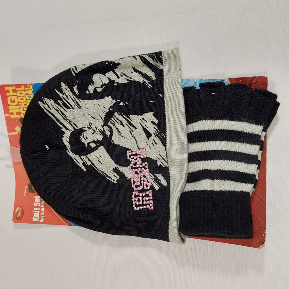 Disney High School Musical Knit Set Hat & Gloves