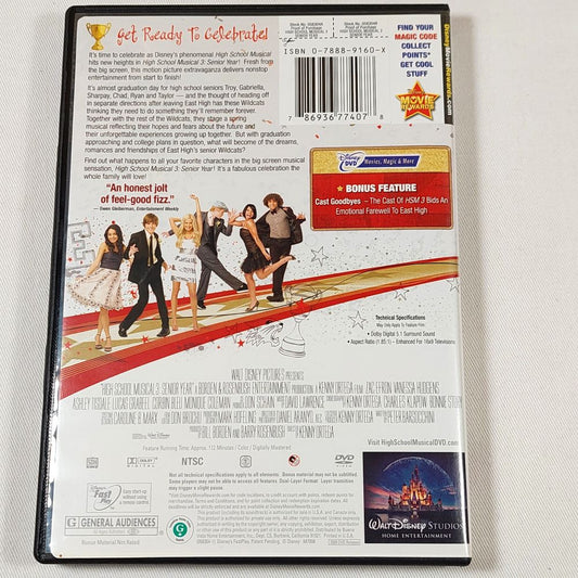 Disney High School Musical 3 Senior Year Movie