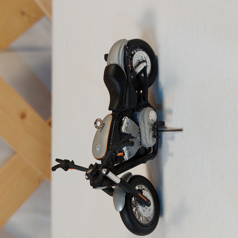 Hallmark HMK. CDS Keepsake Ornament Harley-Davidson Motorcycle 2008