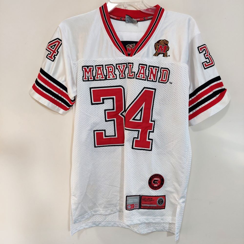 University of Maryland Sports Jersey #34 Colosseum Athletics Youth Size 16/18