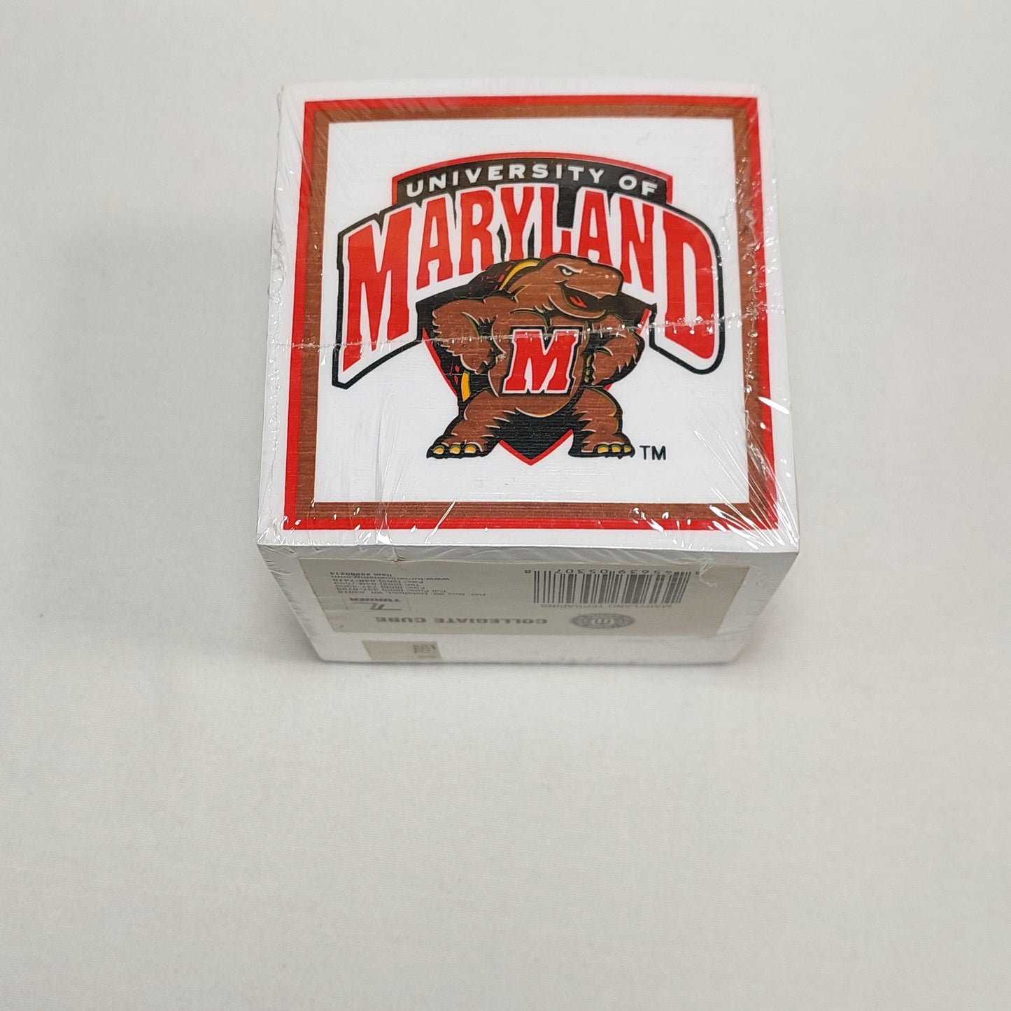Turner Licensing Collegiate Note Cube Maryland Terrapins