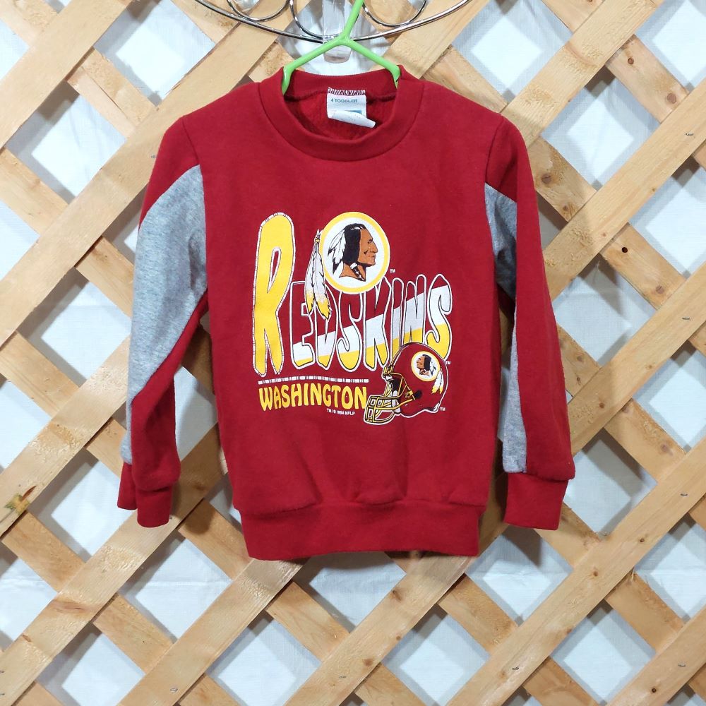 Washington Redskins Sweatshirt Children's Size 4T