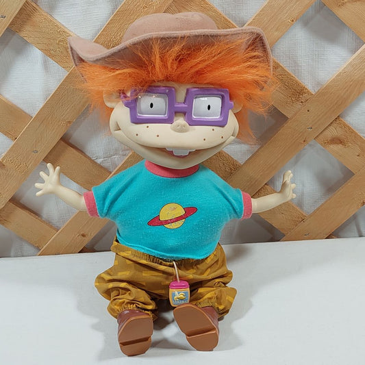 Vintage Rugrats Chuckie Finster Goes Bananas Shakes Doll
