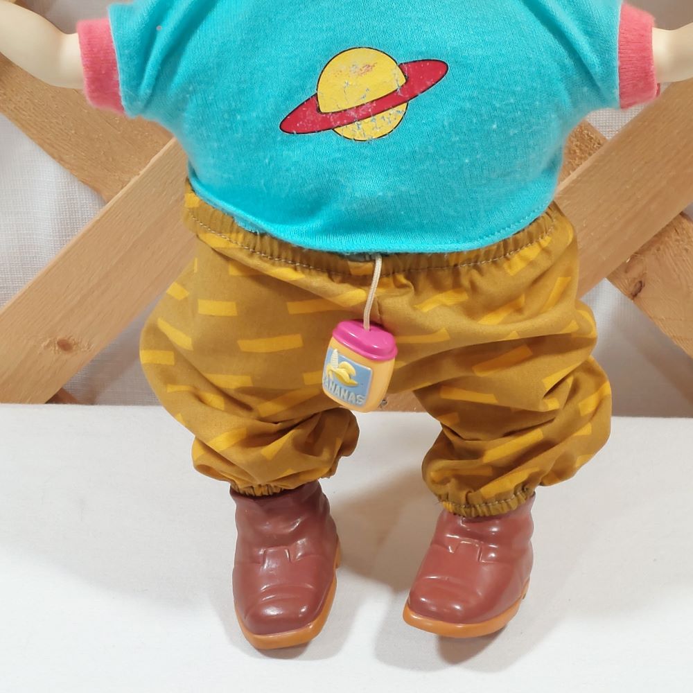 Vintage Rugrats Chuckie Finster Goes Bananas Shakes Doll