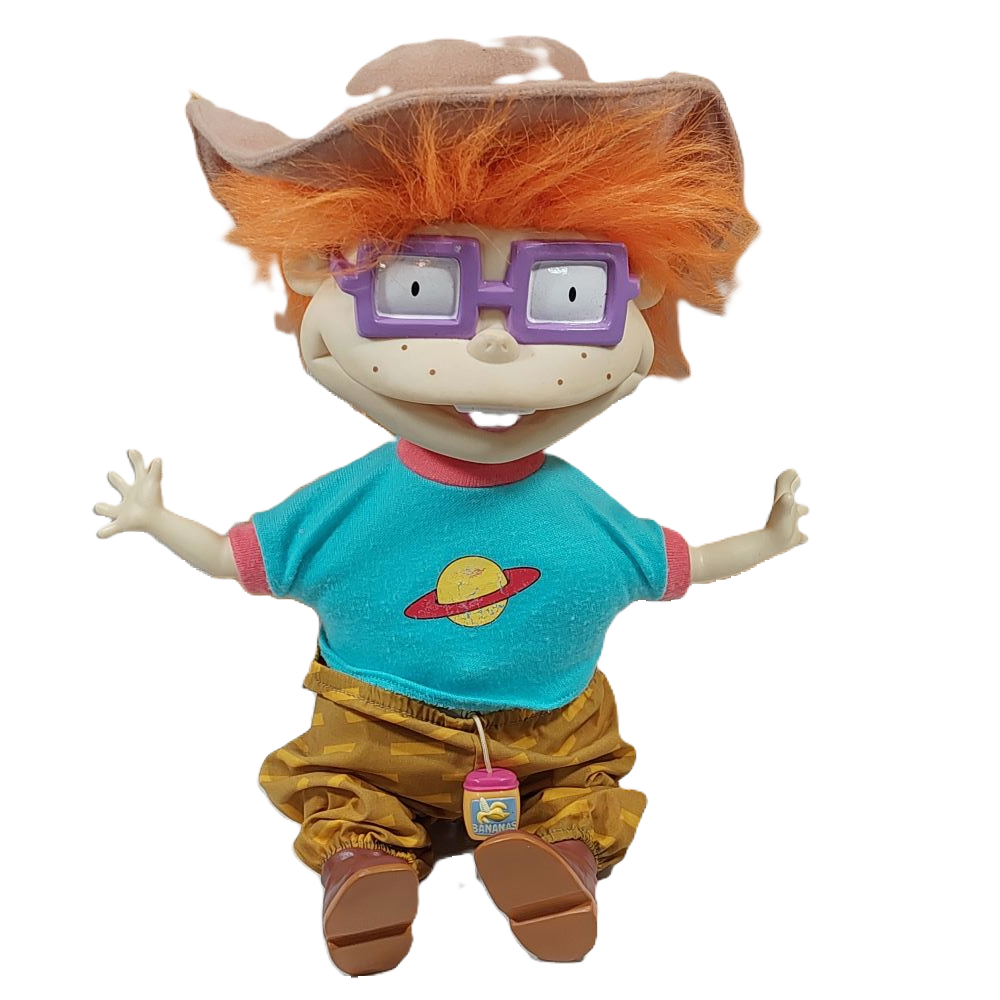 Vintage Rugrats Chuckie Finster Goes Bananas Shakes Doll