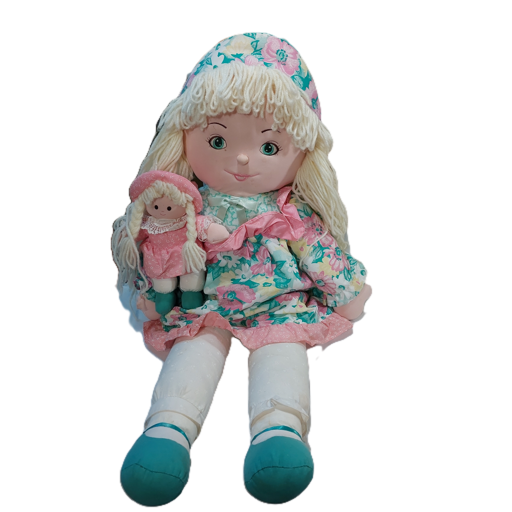 Big Sister Little Sister Rag Doll 30"