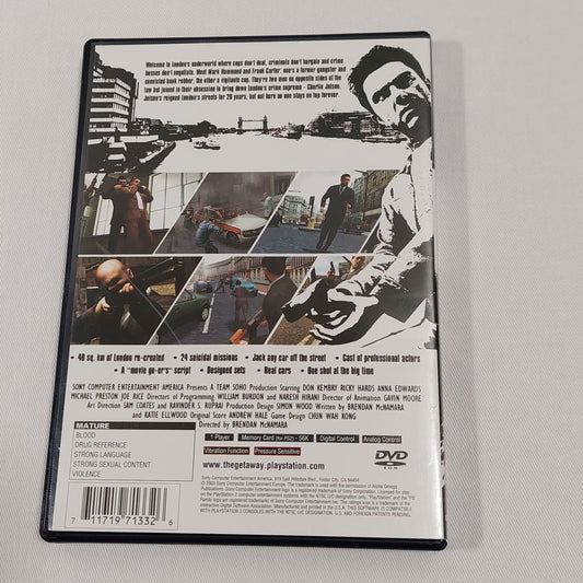 The Getaway PS2 Game