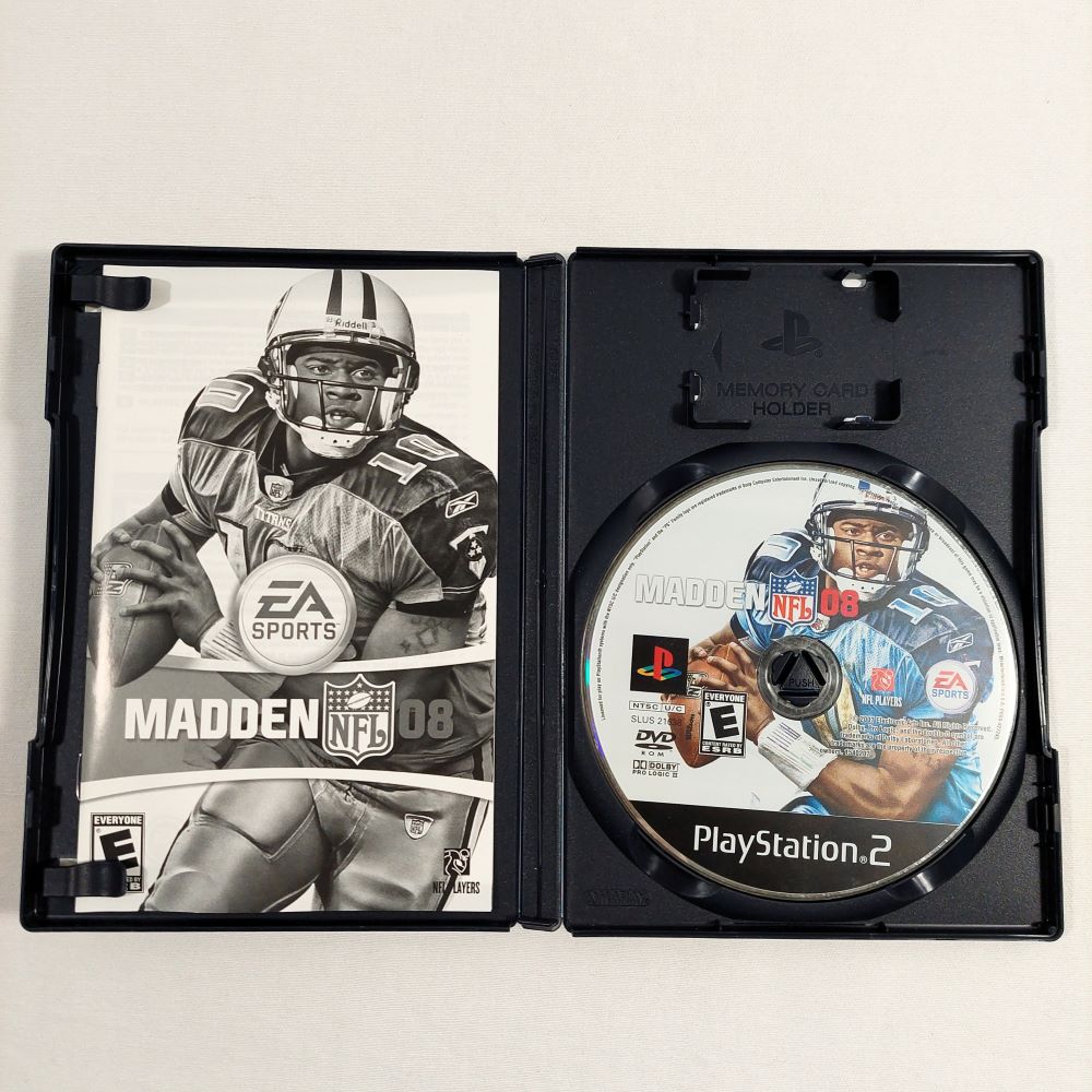 PlayStation 2 Game Madden NFL 08