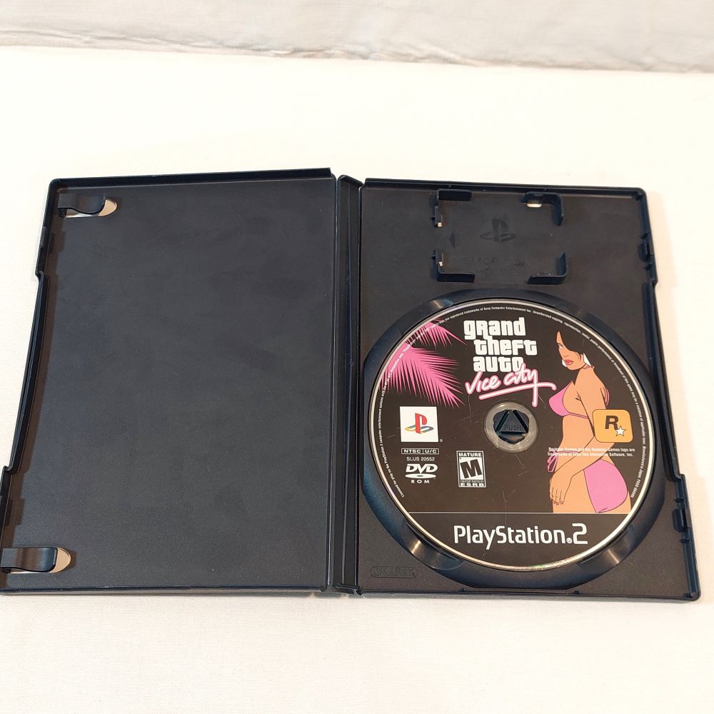 PlayStation 2 Game Grand Theft Auto Vice City 2002