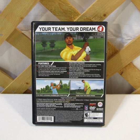PlayStation 2 Game Tiger Woods PGA Tour 07