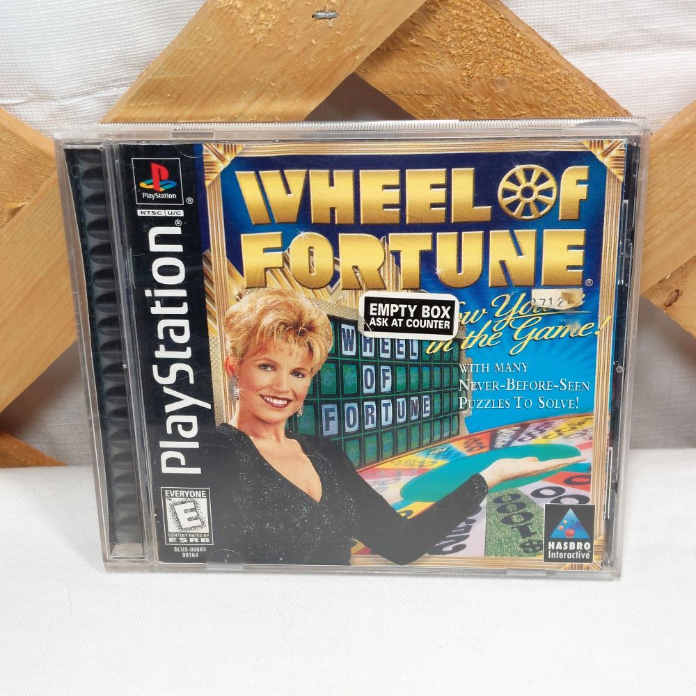 PlayStation Game Wheel of Fortune