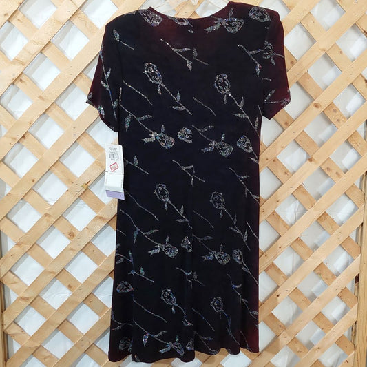 S.L. Fashions A-Line Sparkle Dress Women's Size 10