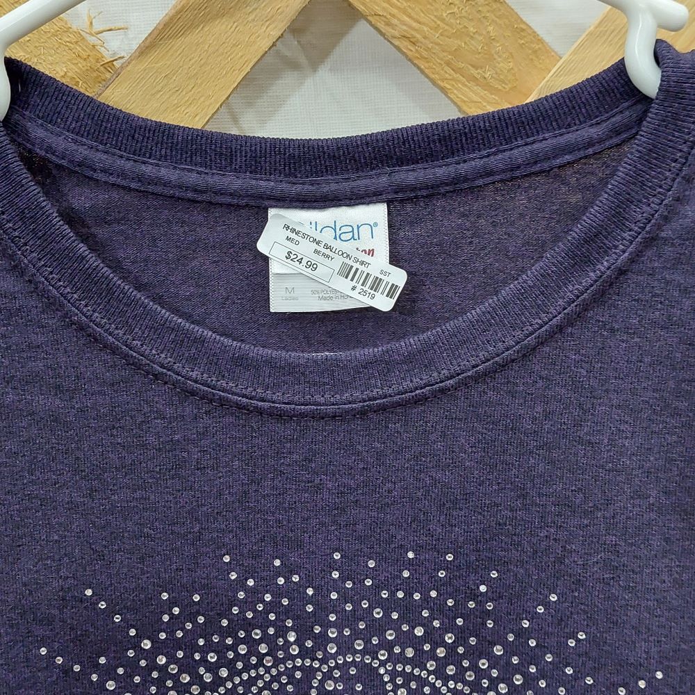 Rhinestone Hot Air Balloon Albuquerque T-Shirt
