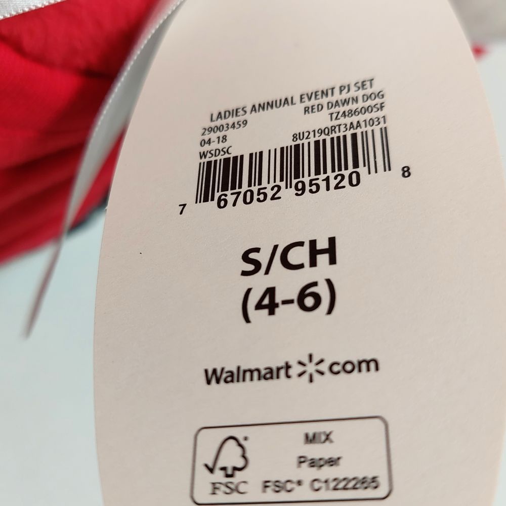 Secret Treasures Sleepwear Luxe Plush PJ Set Women's Size S/CH