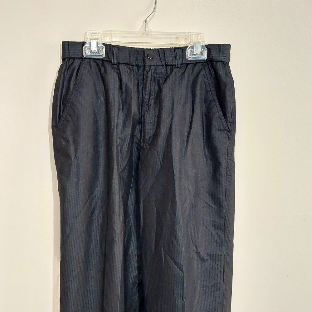 Bozz Men's Black Dress Pants