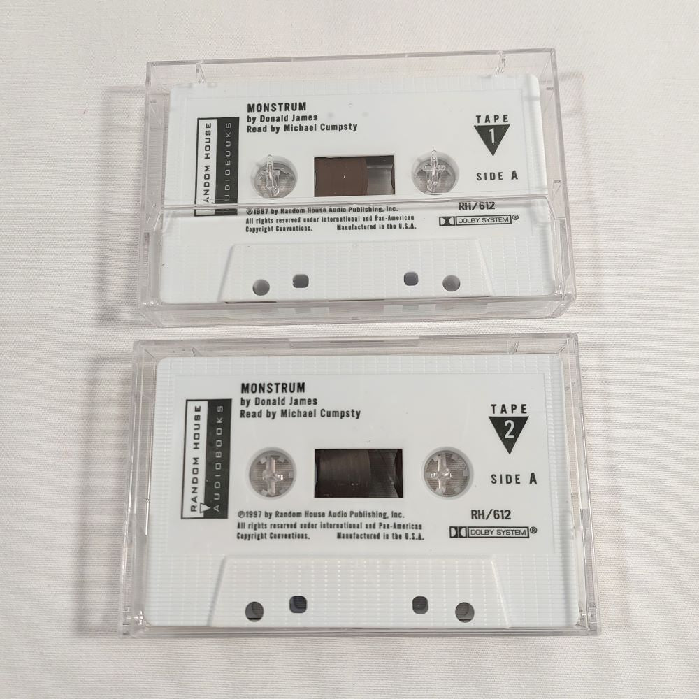 Monstrum by Donald James Audiobook on Cassette