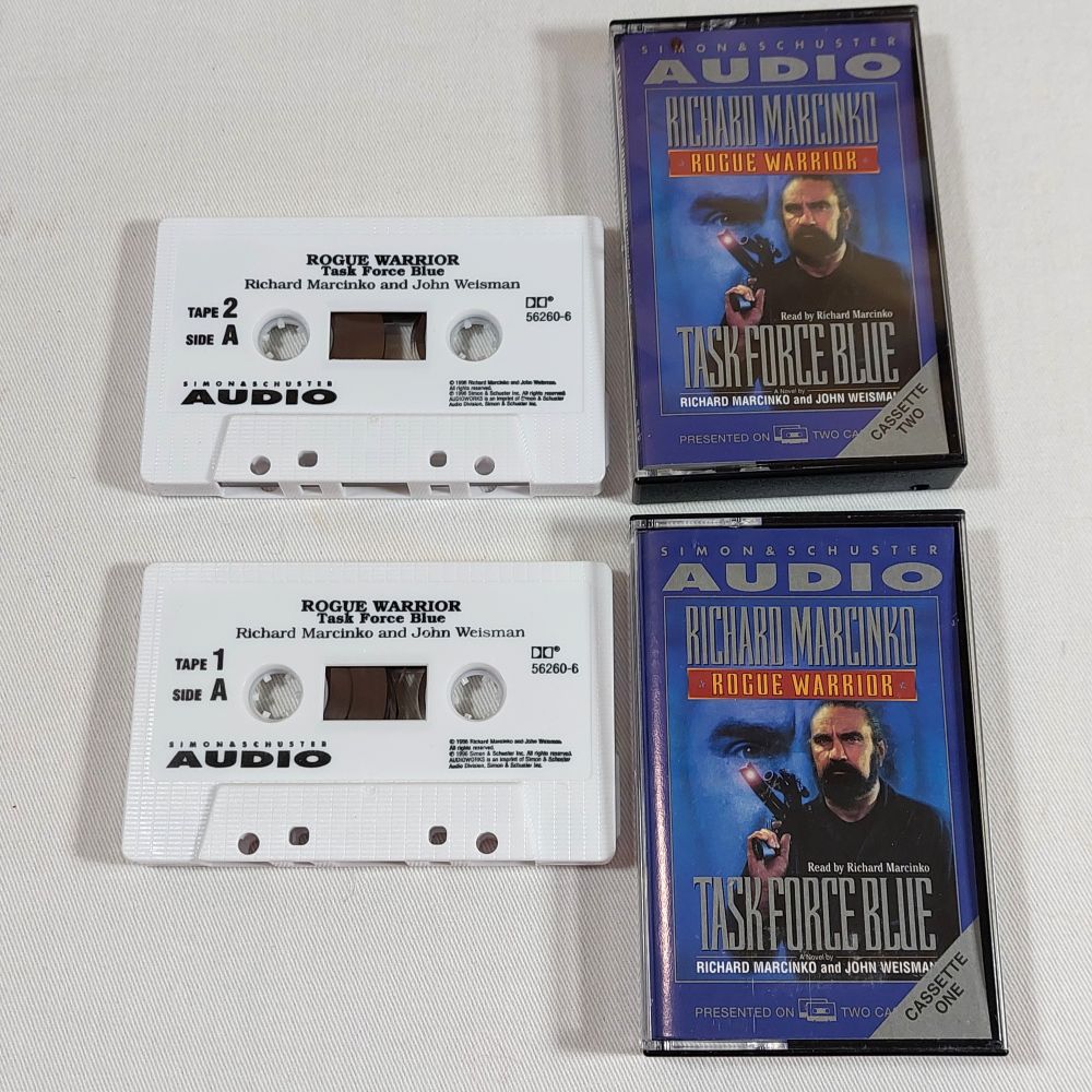 Richard Marcinko Rogue Warrior Task Force Blue on Audiobook