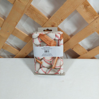 One Yard Fabric Cut Baseball Theme