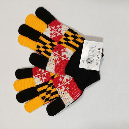 Maryland Flag Winter Gloves