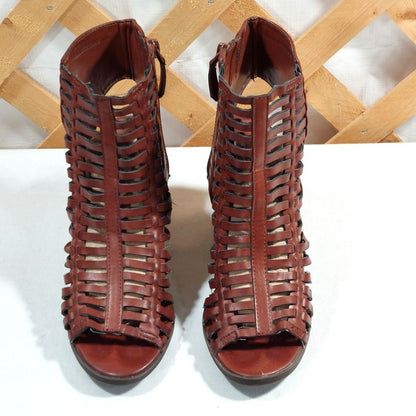 Forever 21 Multi Strap Sandal Boots Women's Size 7