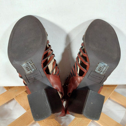 Forever 21 Multi Strap Sandal Boots Women's Size 7