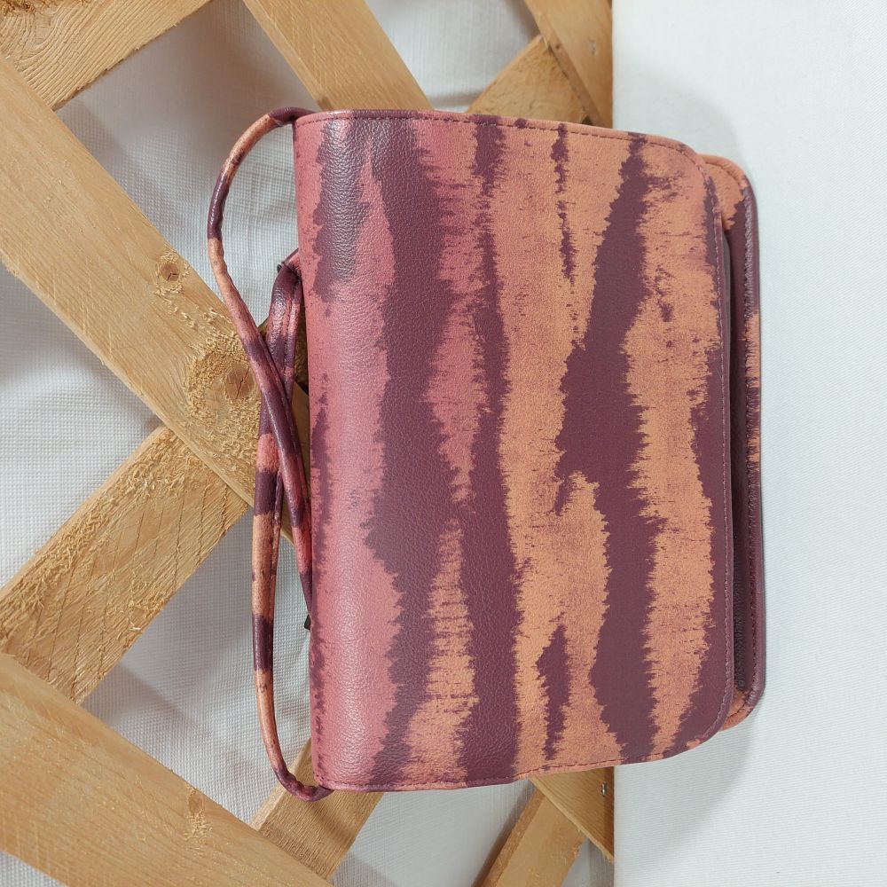 Sonoma Pink Pattern Crossbody Wallet