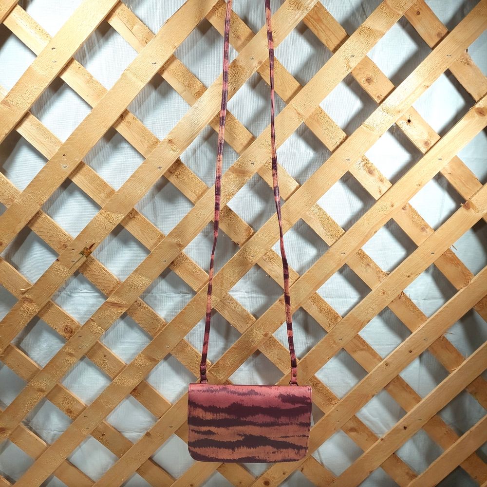 Sonoma Pink Pattern Crossbody Wallet