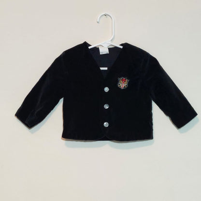 Vintage Velvet Blazer Jacket Infant 12 Months