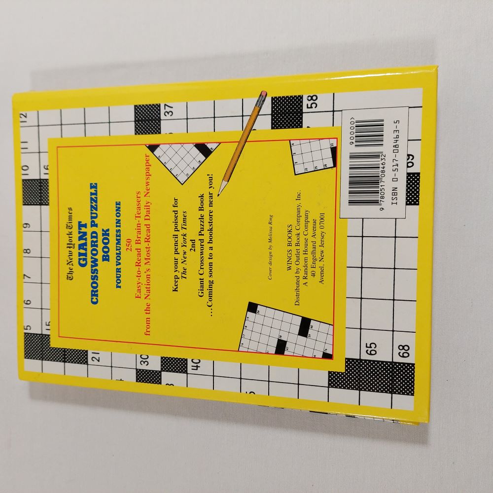 The New York Times Giant Crossword Puzzle Book