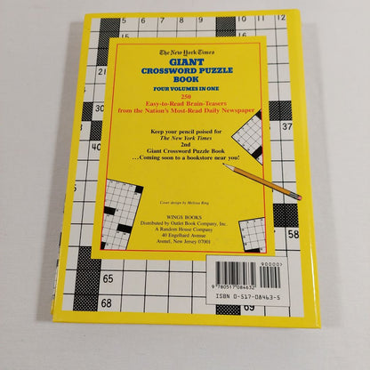 The New York Times Giant Crossword Puzzle Book