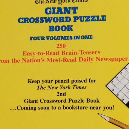 The New York Times Giant Crossword Puzzle Book