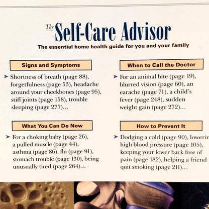 The Self-Care Advisor by Editors of Health Magazine