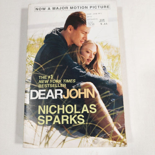 Dear John by Nicholas Sparks Paperback Book